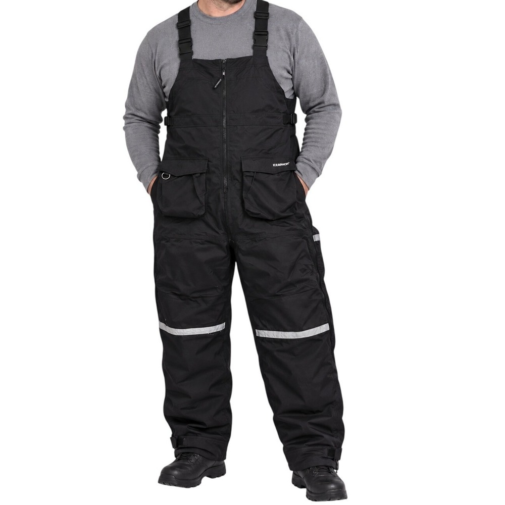 IceArmor Black Ice Fishing Bibs Men's 2XL